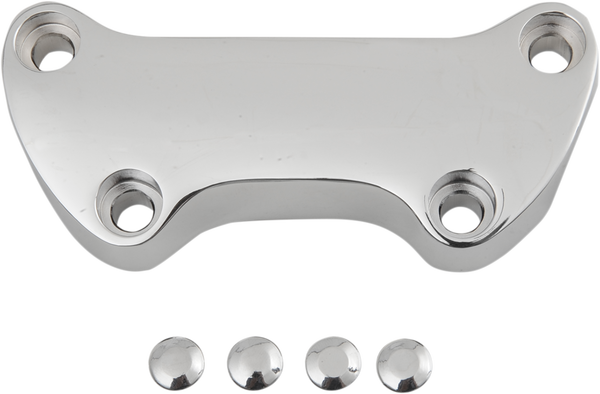 Handlebar Clamp Silver, 1, nordicamoto.ro