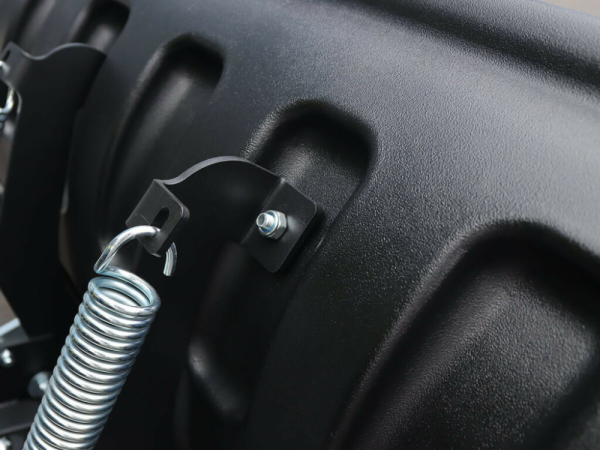 Lama zapada ATV/UTV 152 cm Shark negru fara adaptor-0