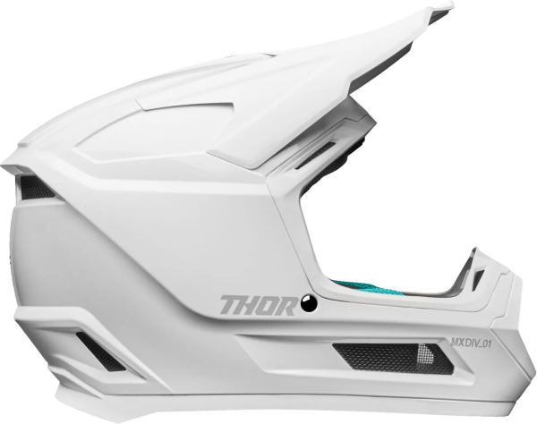 THOR Youth Fleet Whiteout Helmet White -5