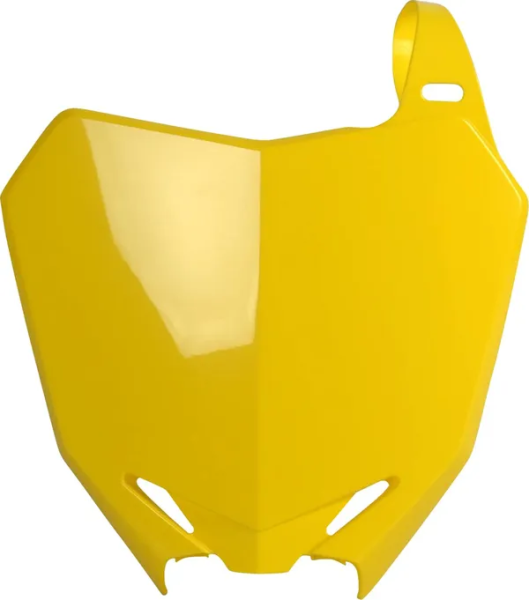 Front Number Plate Yellow