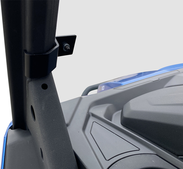 Deluxe Full Folding Windshield Clear -5