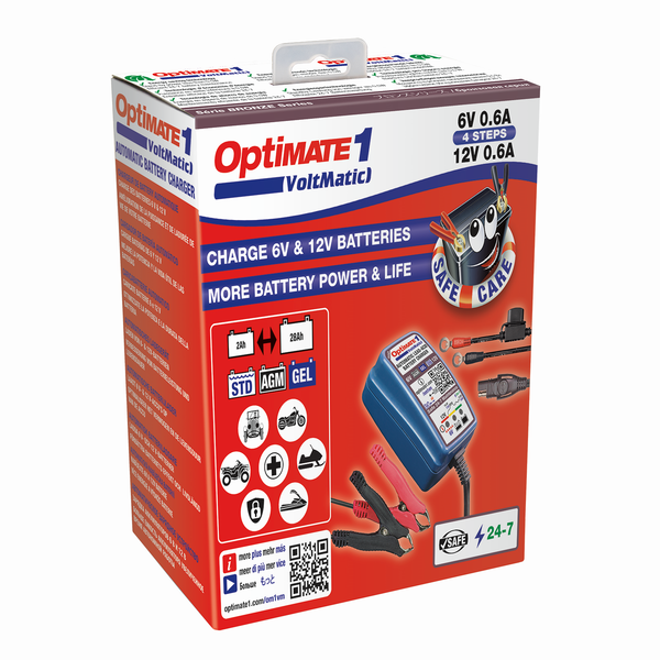 Optimate 1 6/12v Blue, 1, nordicamoto.ro