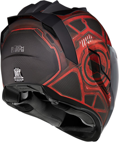 Airflite Blockchain Helmet Red -4