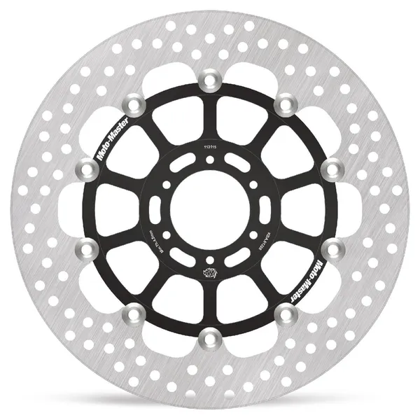Halo Series Floating Rotor Black, Stainless Steel-1