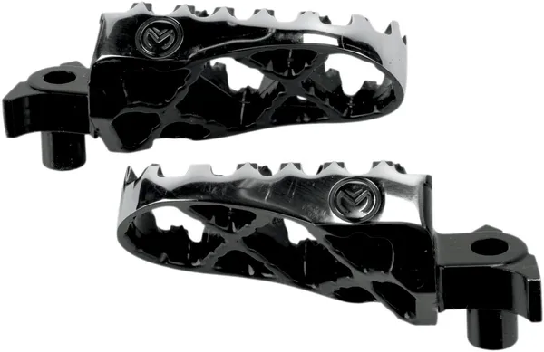 MOOSE RACING Hybrid Footpegs Black 