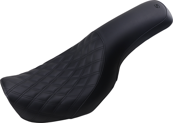 Profiler Lattice Stitch Seat Black, 2, nordicamoto.ro