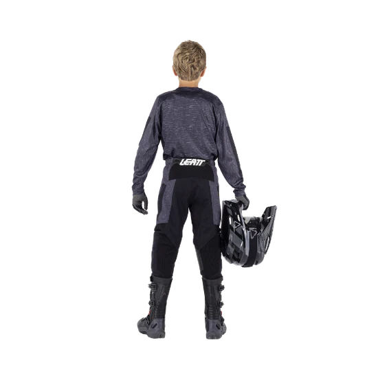 Combo echipamente copii tricou si pantaloni Leatt 3.5 Negru/Gri 150/160cm-4