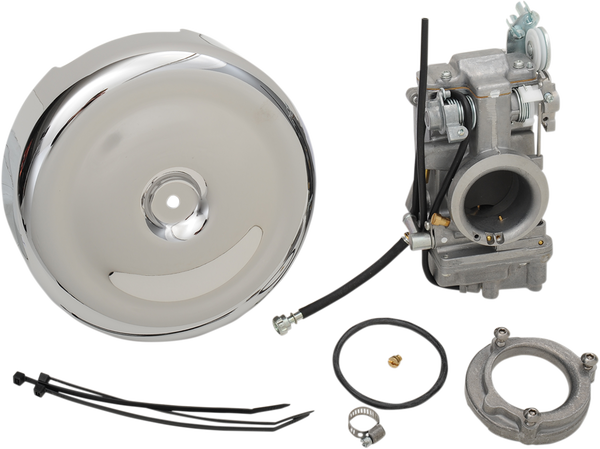 Hsr42 Smoothbore Carburetor Easy Kit 42-7 Natural, Chrome, 1, nordicamoto.ro