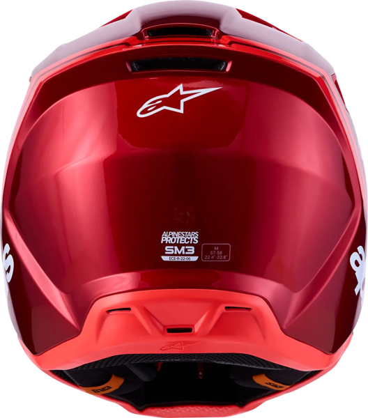Casca Alpinestars SM3 Radium Rosu/Alb XS, 5, nordicamoto.ro