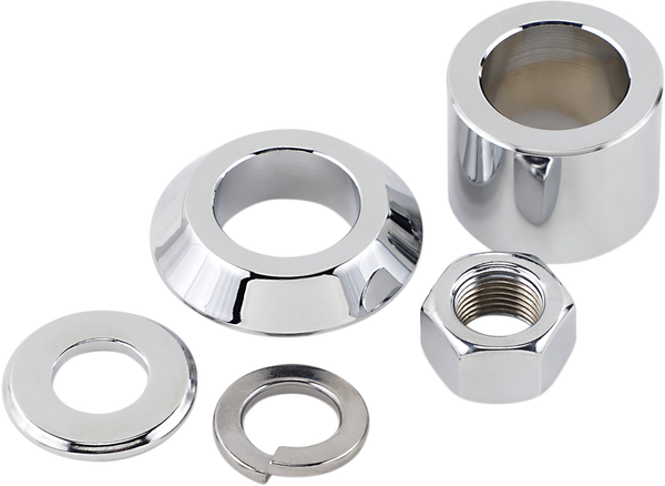Axle Spacer/nut Kit Silver, 1, nordicamoto.ro