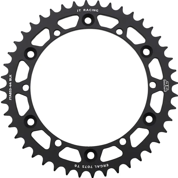 JT SPROCKETS Racelite Aluminum Rear Sprocket Black 