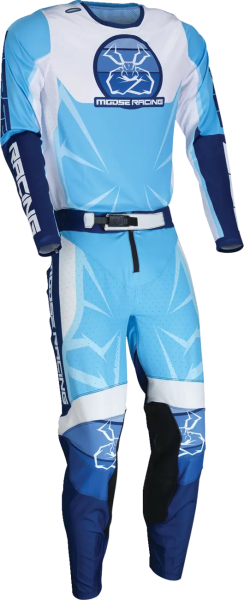 Tricou MOOSE RACING Agroid Blue-1