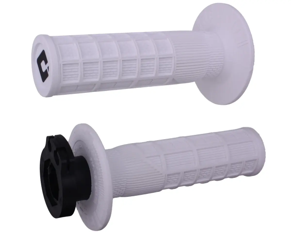 Mâner de recul Sx-Mx Lock-On, alb, 1, nordicamoto.ro