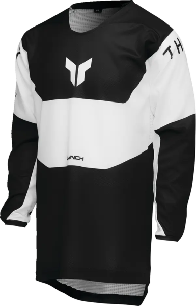 Tricou Enduro Copii Thor Launchmode Storm Black/White-5