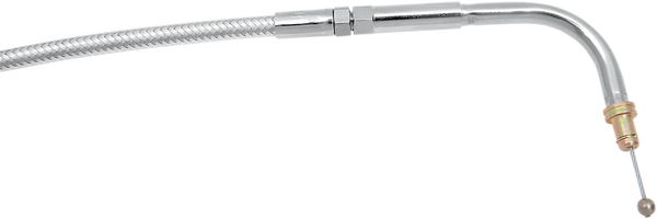 High-efficiency Polished Stainless Clutch Cable Silver, 2, nordicamoto.ro