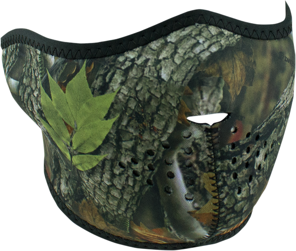 Neoprene Half Mask Green, 2, nordicamoto.ro