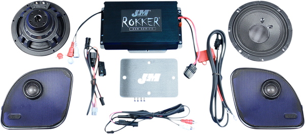 Stage-5 Rokker® Xxr 400w Speaker/amplifier Kit Black, 2, nordicamoto.ro