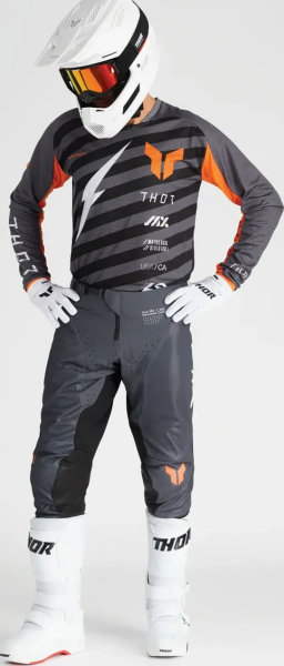 Tricou THOR Launchmode Vented Raid Black/Gray-5