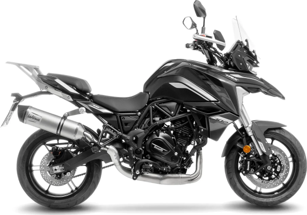 Tobă de eșapament LeoVince LV One Evo Slip-On pentru Benelli TRK 702 X, 5, nordicamoto.ro