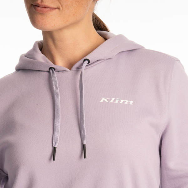 Hanorac Dana Klim Mariposa Long Pullover Cyaneus - White-21