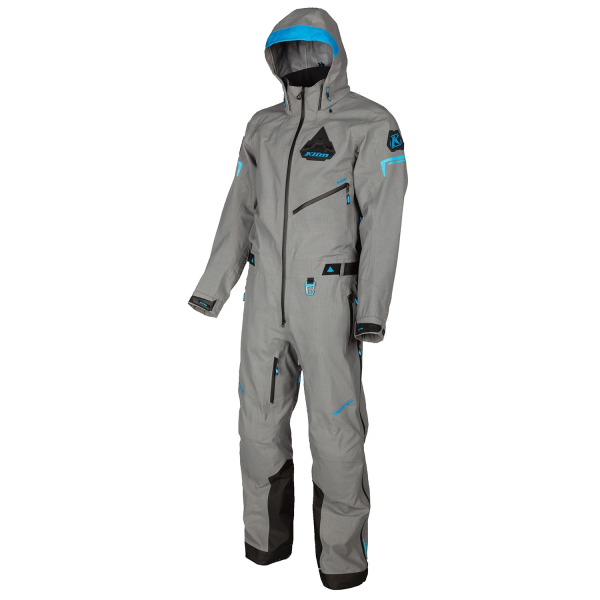 Combinezon Snowmobil Klim Lochsa FIVE Non-Insulated Gri/Albastru S, 1, nordicamoto.ro