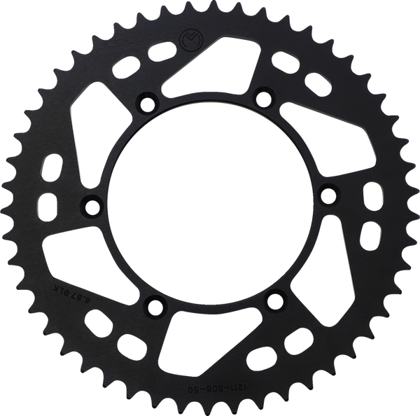 MOOSE RACING Rear Aluminum Sprocket Black, 4, nordicamoto.ro