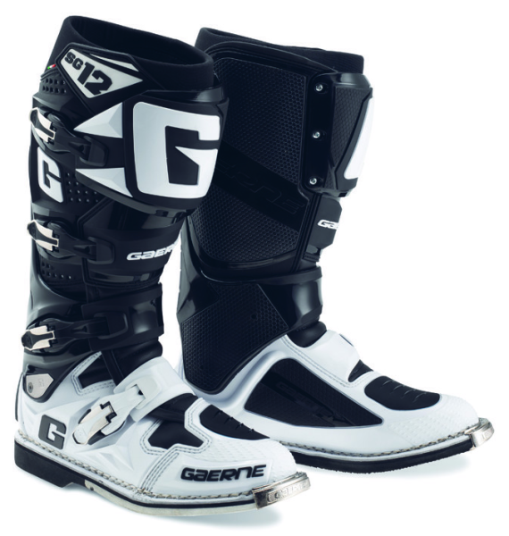 Cizme Gaerne SG 12 Alb Negru-1