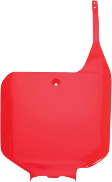 Replacement Front Number Plate Red