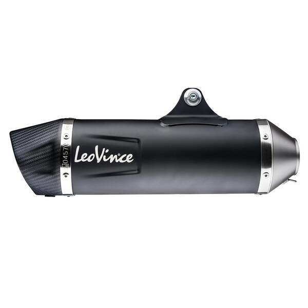 Nero Slip-on Muffler - Stainless Steel Black, 1, nordicamoto.ro