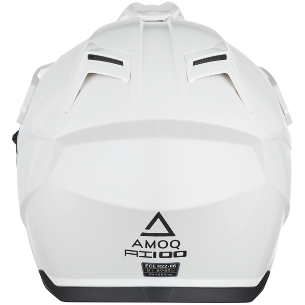 AMOQ Helmet AI100 Solid white, XS-0