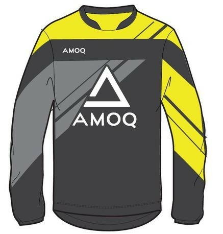 Bluza Snowcross AMOQ Black/HiVis-0