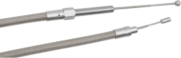 High-efficiency Braided Stainless Steel Clutch Cable Silver Standard, 3, nordicamoto.ro