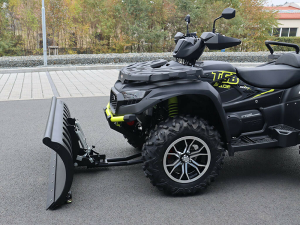 Lama zapada ATV/UTV 152 cm Shark portocaliu fara adaptor-3