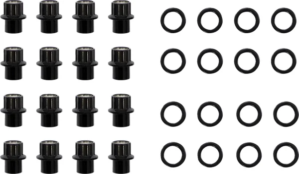Carbon Lug Nuts Silver, 1, nordicamoto.ro