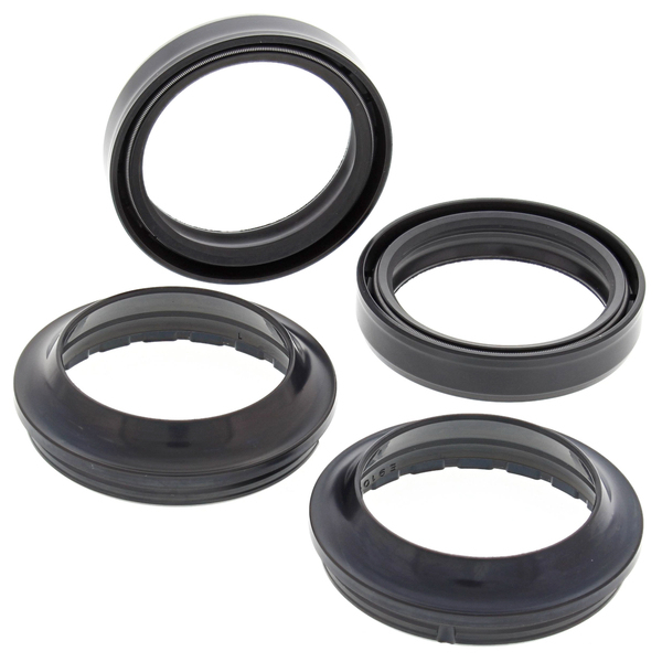 Set garnitură de ulei/garnitură antipraf pentru furcă, negru, 1, nordicamoto.ro
