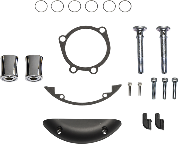 Inverted Air Cleaner Hardware Kit Black, Silver, 1, nordicamoto.ro