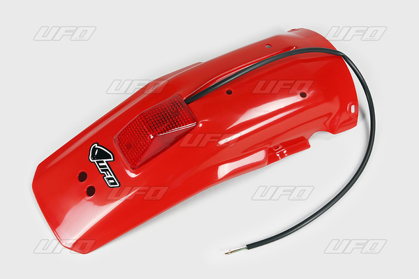 Rear Fender With Light Red 