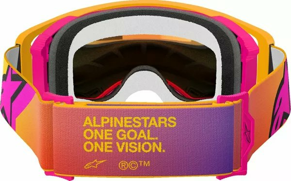 Alpinestars Supertech Corp Abs Vision Goggle Yellow, Pink -0