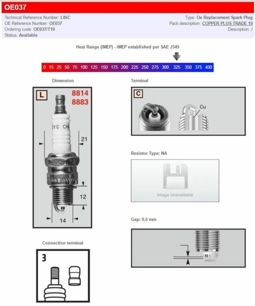 Champion Spark Plugs / Standard And Resistor Types, 2, nordicamoto.ro