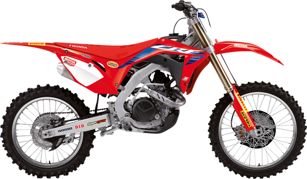 Blackbird Racing Replica Team Honda Hrc 2022 Graphics Kit With Seat Cover Red, 2, nordicamoto.ro