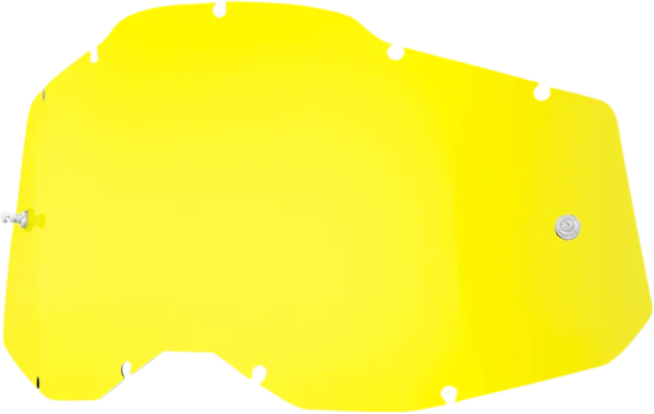 Lentila ochelari 100% Accuri 2/Racecraft 2/Strata 2 Yellow