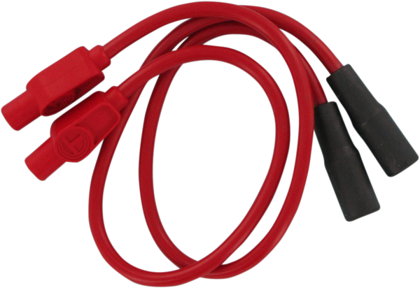 8mm Custom-fit Spark Plug Wire Kit Red, 1, nordicamoto.ro