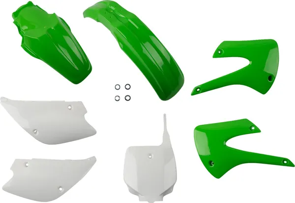 Full Body Replacement Plastic Kit Green, White