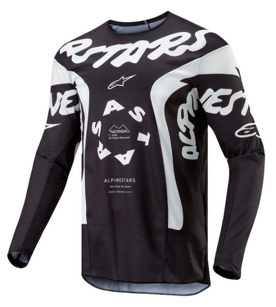 Tricou Alpinestars Rac-Hana Black/White-1
