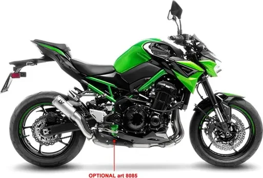 Tobă de eșapament LeoVince LV Corsa S Titanium Slip-On pentru Kawasaki Z900, 4, nordicamoto.ro