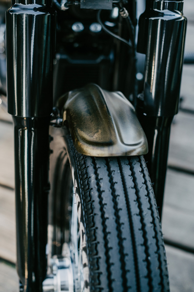 Front Fender Old School Black, 5, nordicamoto.ro