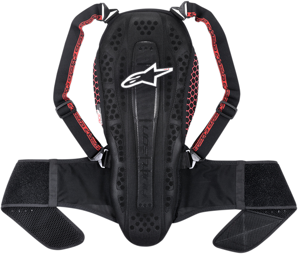 Nucleon Kr-2 Back Protector Black, Red, Smoke 