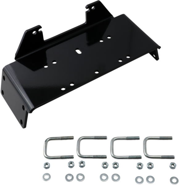 Winch Mount Black -0