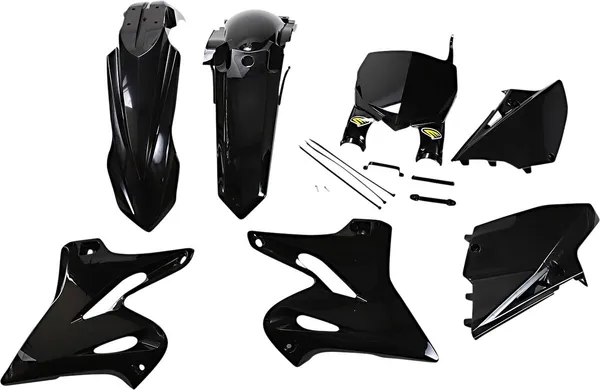 5 Piece Replica Body Kit Black-0