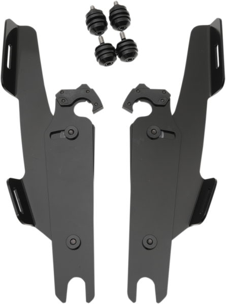 Fats/slim Windshield  Trigger-lock Complete Mount Kit Black, 2, nordicamoto.ro
